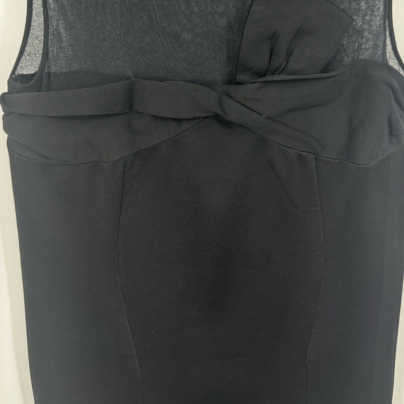 Valentino Black Midi Dress Womens 46 US 10 | Q370 - Picture 4 of 15